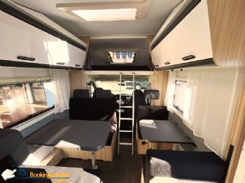 D 7Sun Living A70DK Noleggio Camper6Posti mansardato Con Letti ACastello Noleggio Camper Nuovo
