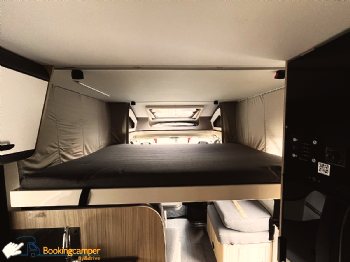 D 7Sun Living S70SP Camper Semintegrale4Posti 6,99mt Camper Per Famiglie Noleggio Economico Letto Basculante