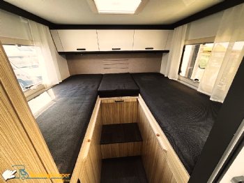 H 14Sun Living S75SL Noleggio Camper Semintegrale Veicolo ANoleggio Nleggio5Posti Nuovo Con Letti Gemelli